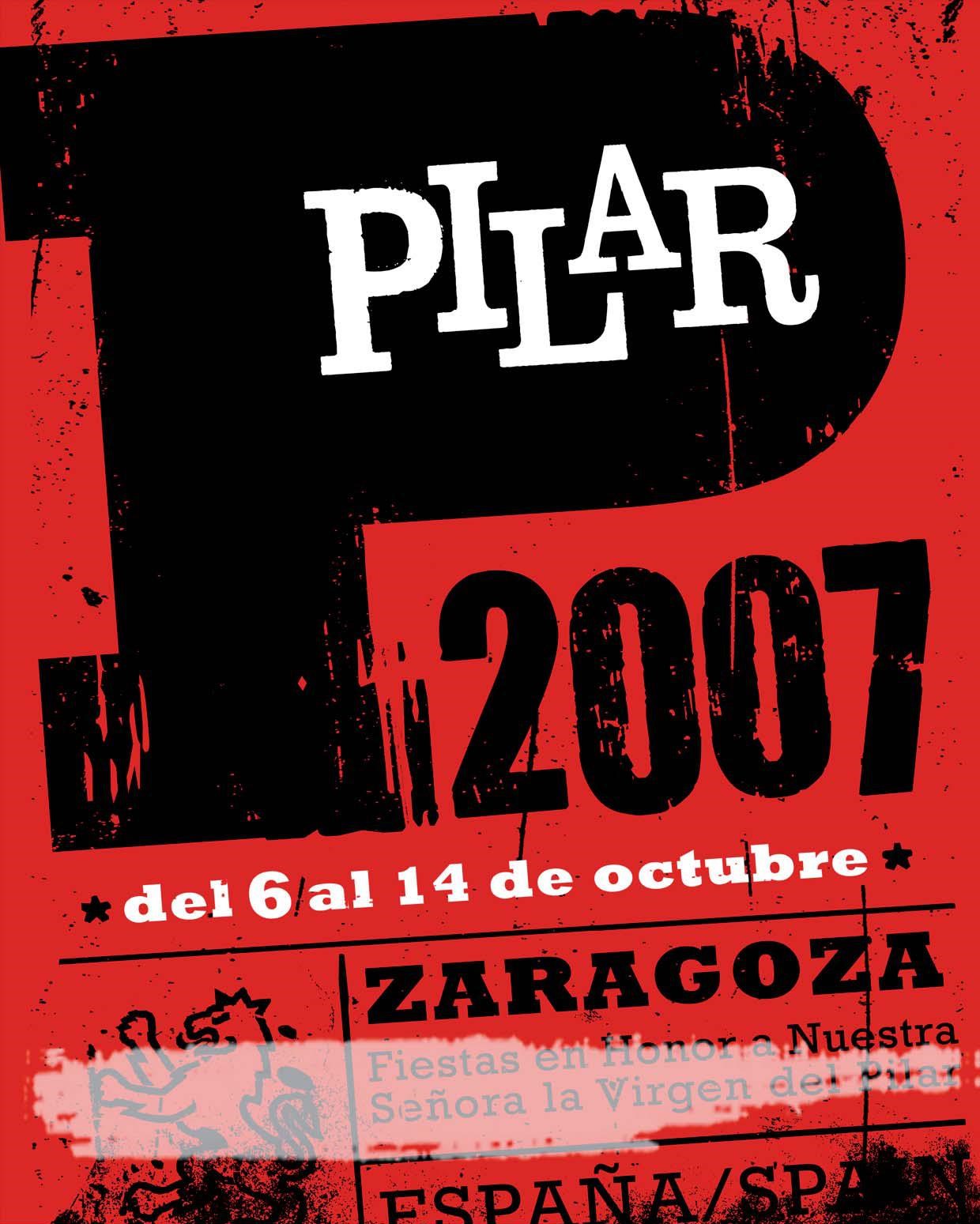 Fiesta patronales en honor de Nuestra Señora del Pilar 2007 Zaragoza